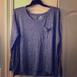 Old navy boyfriend long sleeve tee